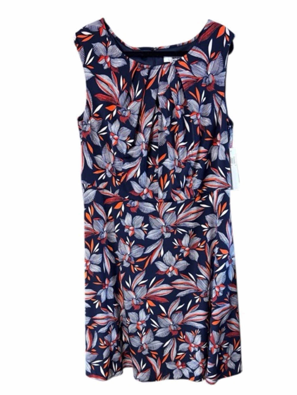 Wisp Stitch Fix Navy‎ Floral Dress NWT